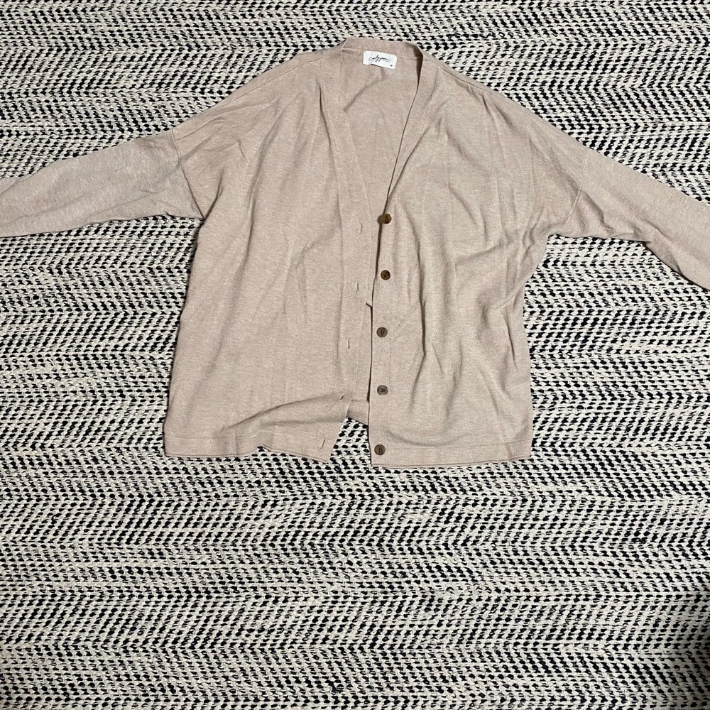 Beige cardigan